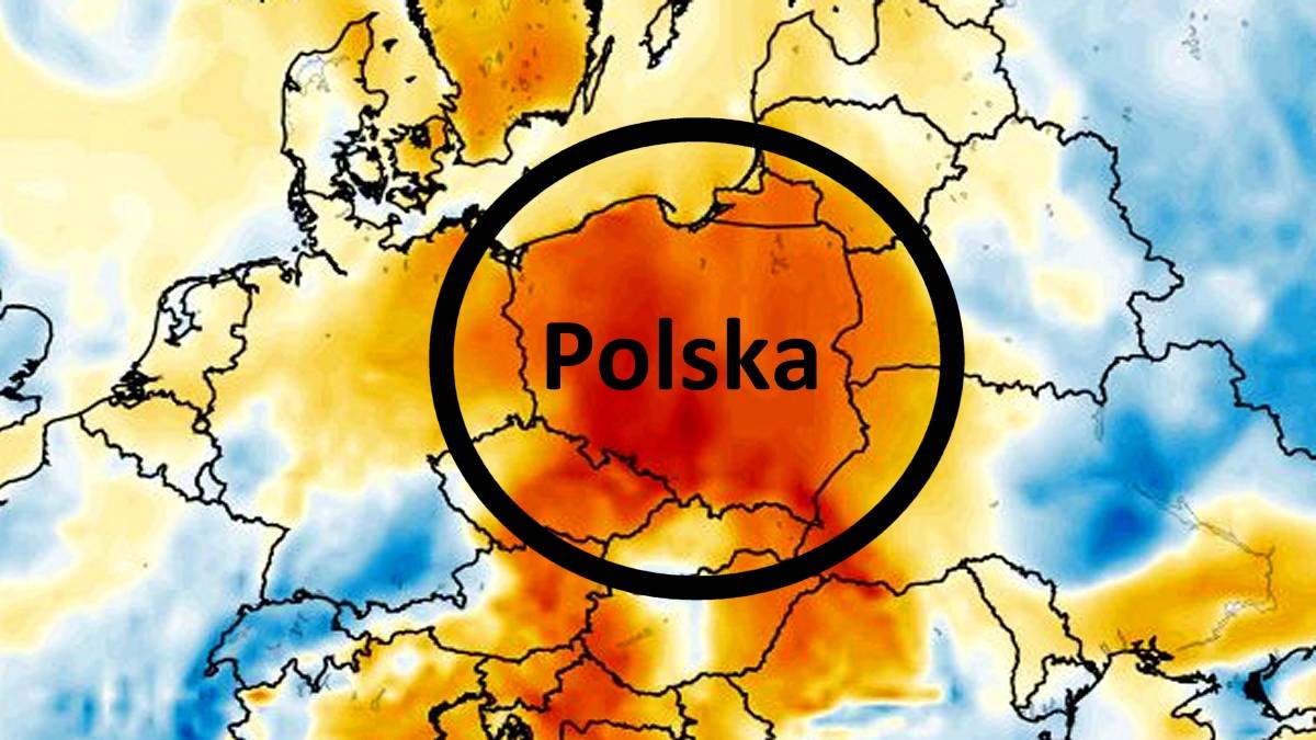 Polska stanie się wielką czerwoną plamą. Wydali ostrzeżenie