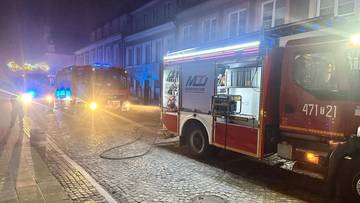 Tragiczny, nocny pożar w centrum Sandomierza. Dwóch mężczyzn nie żyje