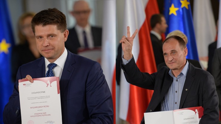 Kukiz i Petru szefami klubów parlamentarnych