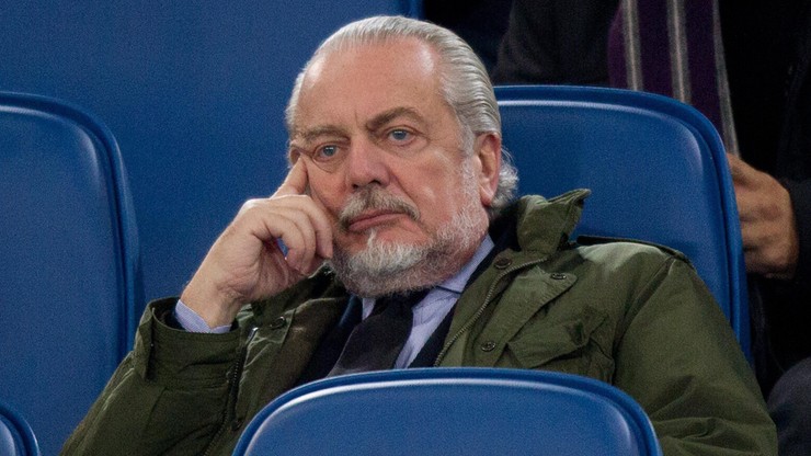 Prezes Napoli chciałby rozgrywać mecze w Bari