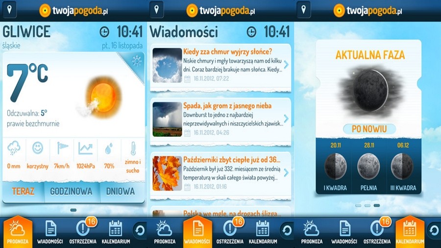 TwojaPogoda.pl na Twoim smartfonie!