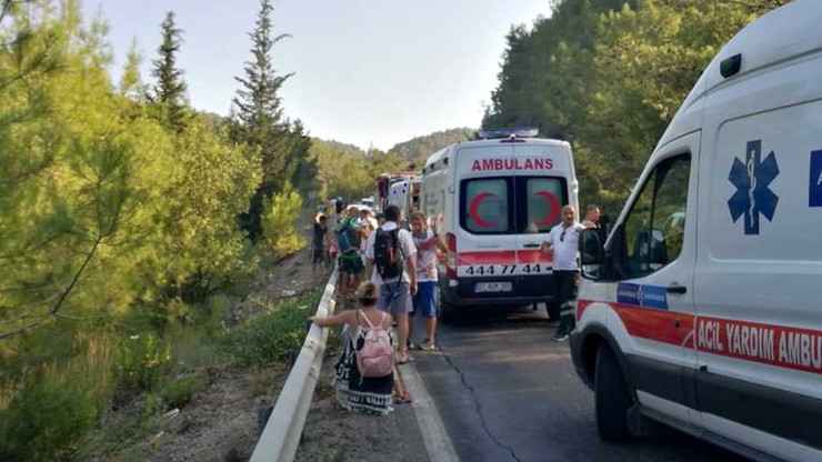Wypadek polskiego autokaru w Turcji