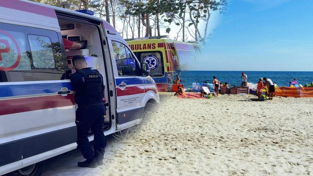 "Od największej tragedii w historii dzieci uratował cud". Akcja ratowników w Łebie