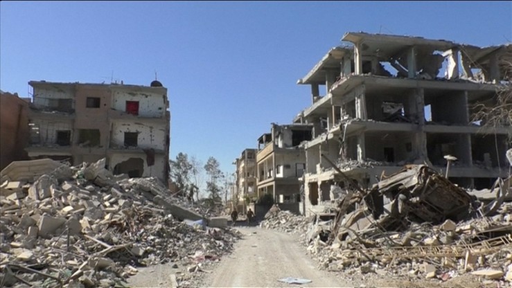 Wojna w Syrii. Ar-Rakka wyzwolona z rąk dżihadystów