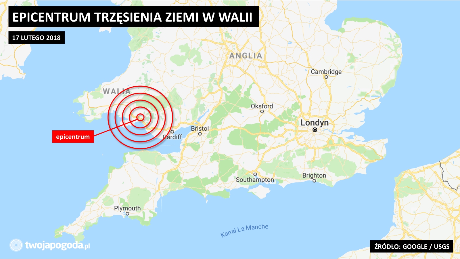 Trzęsienie ziemi w Anglii i Walii