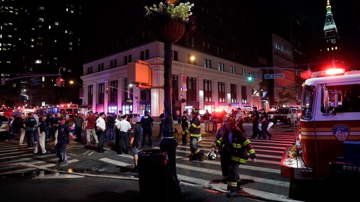 Silna eksplozja na Manhattanie. Są ranni. Burmistrz: to celowe działanie