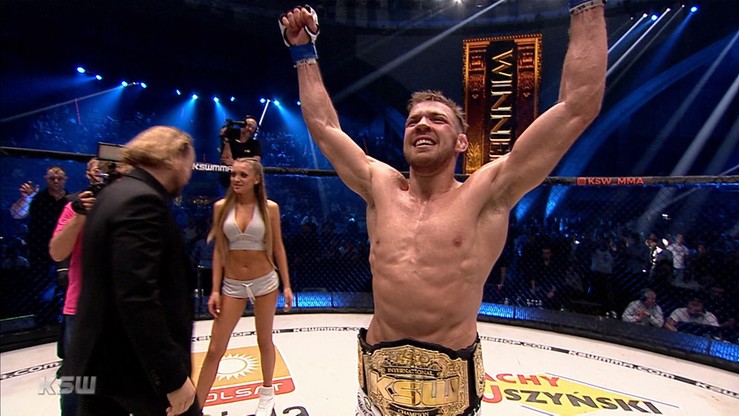 KSW 43: Du Plessis nowym mistrzem! Szokujący nokaut