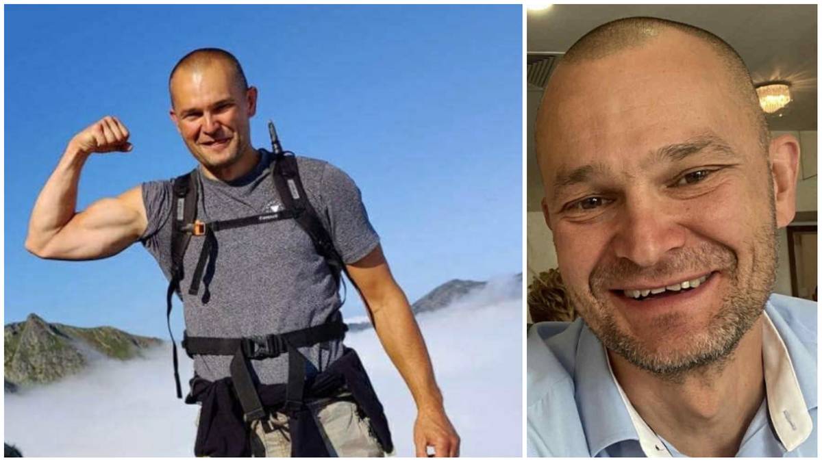 Zdjęcie przedstawia zaginionego 55-letniego mężczyznę.