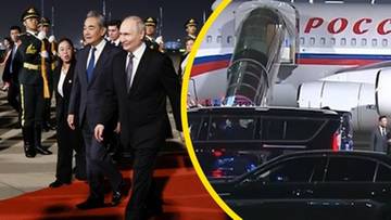 Putin z wizytą w Chinach. Zrobił coś innego niż zwykle