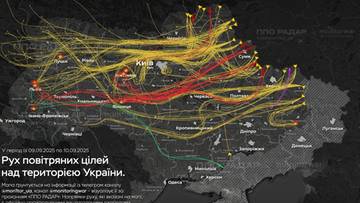 Rosyjskie drony wleciały nad Polskę. Pokazano mapę [RELACJA NA ŻYWO]
