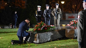 Prezydent złożył wieniec na grobie ks. Popiełuszki