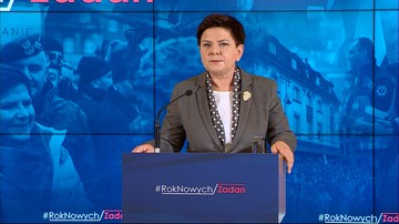 "Bezpieczeństwo, rozwój, sprawy społeczne". Beata Szydło zapowiada nowe zadania rządu
