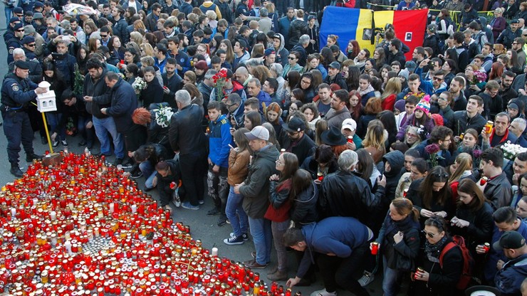 Bukareszt: tysiące upamiętniły ofiary pożaru w klubie nocnym