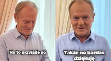 "Mam kolejną wnuczkę". Donald Tusk zaskoczył w nagraniu