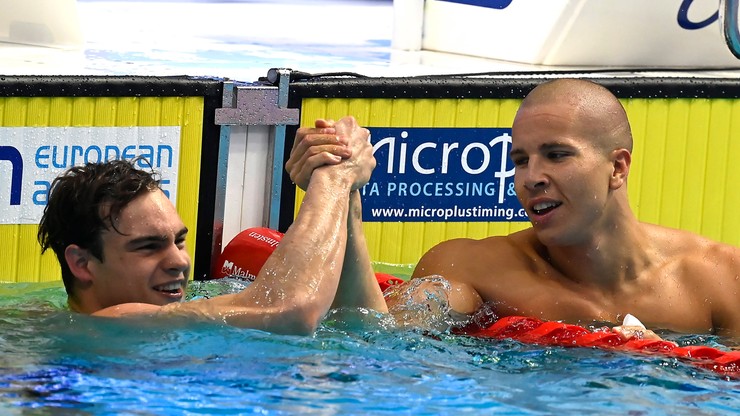 ME w pływaniu: Konrad Czerniak o 0,01 s od brązowego medalu
