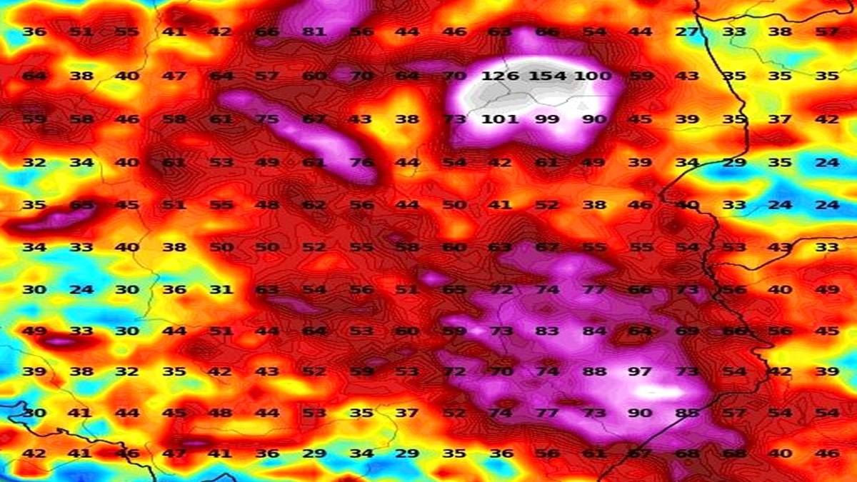 W nowym tygodniu spadnie dużo deszczu. Fot. wxcharts.com