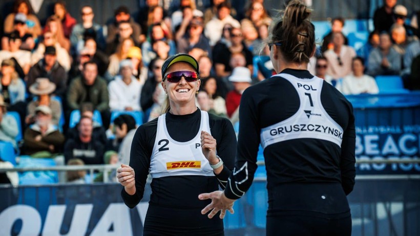 Beach Pro Tour: Jagoda Gruszczyńska i Aleksandra Wachowicz w ćwierćfinale turnieju elity w Torquay