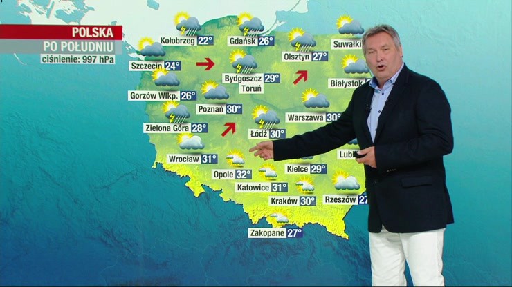 Prognoza Pogody Wtorek 28 Lipca Popoludnie Polsat News