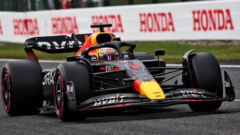 GP Japonii: Max Verstappen z pole position