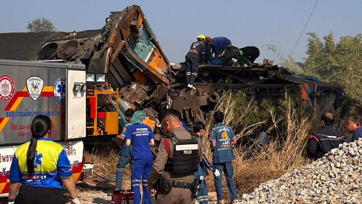 Katastrofa kolejowa w Tajlandii. Ponad 20 zabitych