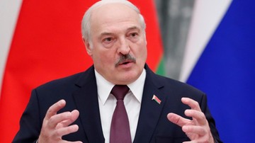 Łukaszenka w ośrodku dla migrantów przy granicy z Polską