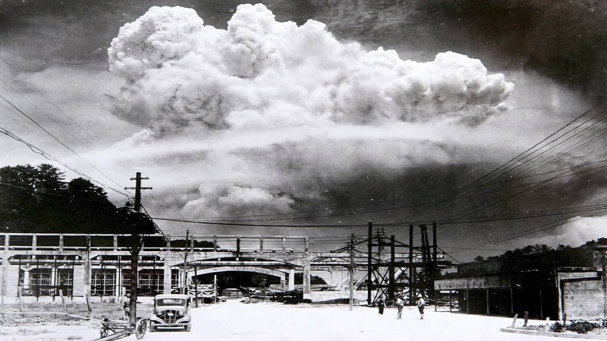 Grzyb atomowy nad Nagasaki w sierpniu 1945 roku. Fot. Galerie Bilderwelt.