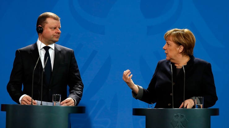 Merkel ostrzega przed dezinformacją. Chodzi o rzekomy gwałt żołnierzy Bundeswehry na Litwince