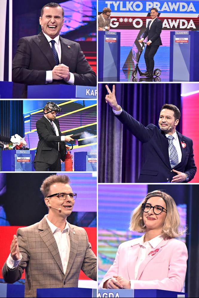 2025-05-14 Polska śmieje się z polityków. Debaty wyborcze Kabaretu K2
