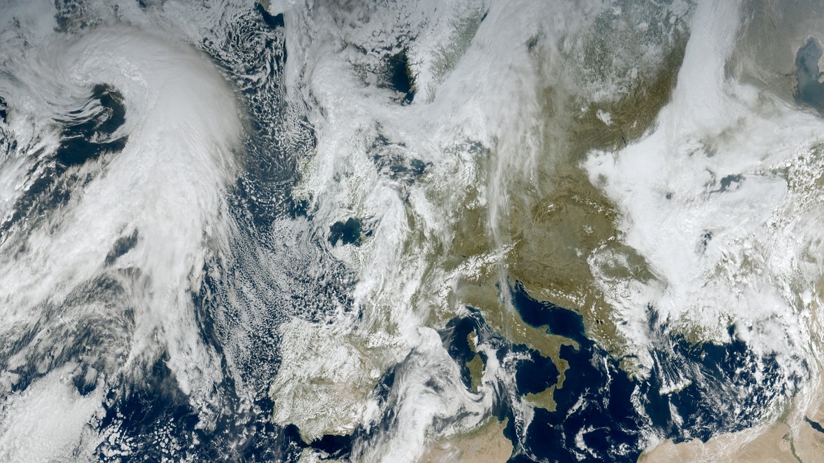 Pierwsze zdjęcie z nowoczesnego satelity MTG-I1. Fot. EUMETSAT.