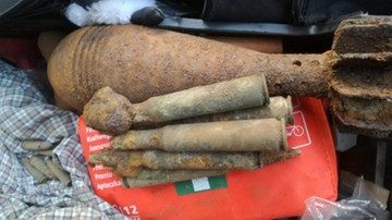 Niewybuchy z czasów II wojny światowej znalezione w kilku miejscowościach Świętokrzyskiego
