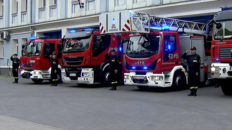 Strażacy uczcili pamięć zmarłego druha z OSP Balice. W całym kraju zawyły syreny