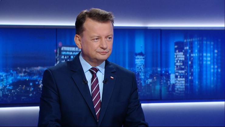Szef MON Mariusz Błaszczak: Wojsko Polskie jest na wschodzie; nie możemy wykluczyć prowokacji