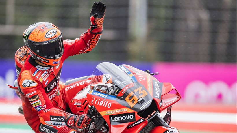 MotoGP: Francesco Bagnaia wygrał GP Austrii