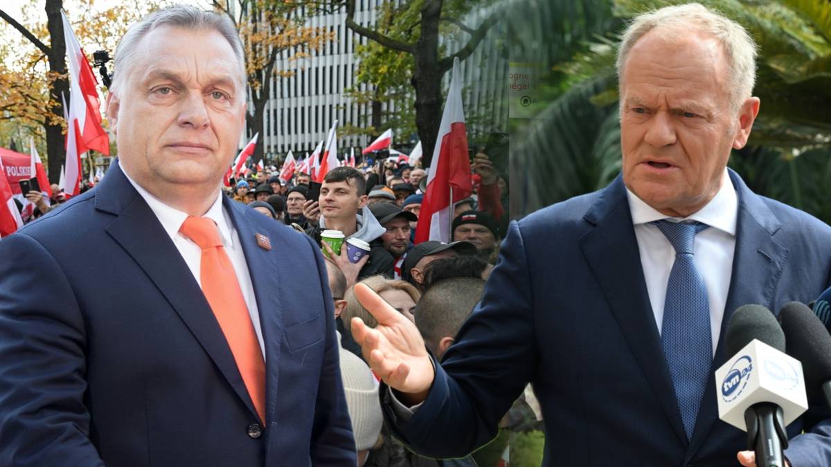 "Zamach stanu wymierzony we własny naród". Orban atakuje Tuska