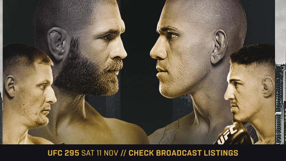 UFC 295: Procházka – Pereira.  Rebecki-Roberts.  TV vysílání a online streamování