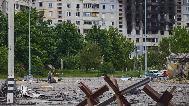 Wojna w Ukrainie. Rosjanie wycofali się ze wsi Mykołajiwka w obwodzie chersońskim