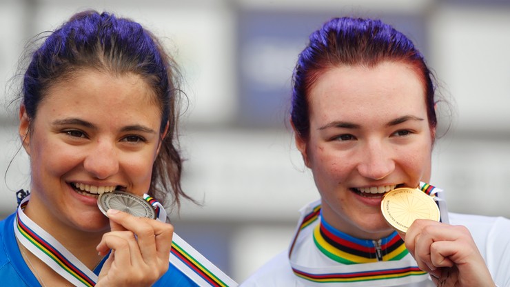 MŚ w kolarstwie: Pirrone wygrała jazdę na czas juniorek