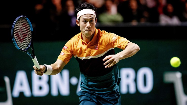 ATP w Rotterdamie: Najwyżej rozstawiony Nishikori odpadł w półfinale