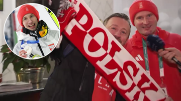 Małysz w szampańskim nastroju po medalu Tomasiaka! Przerwał wywiad Maciusiaka
