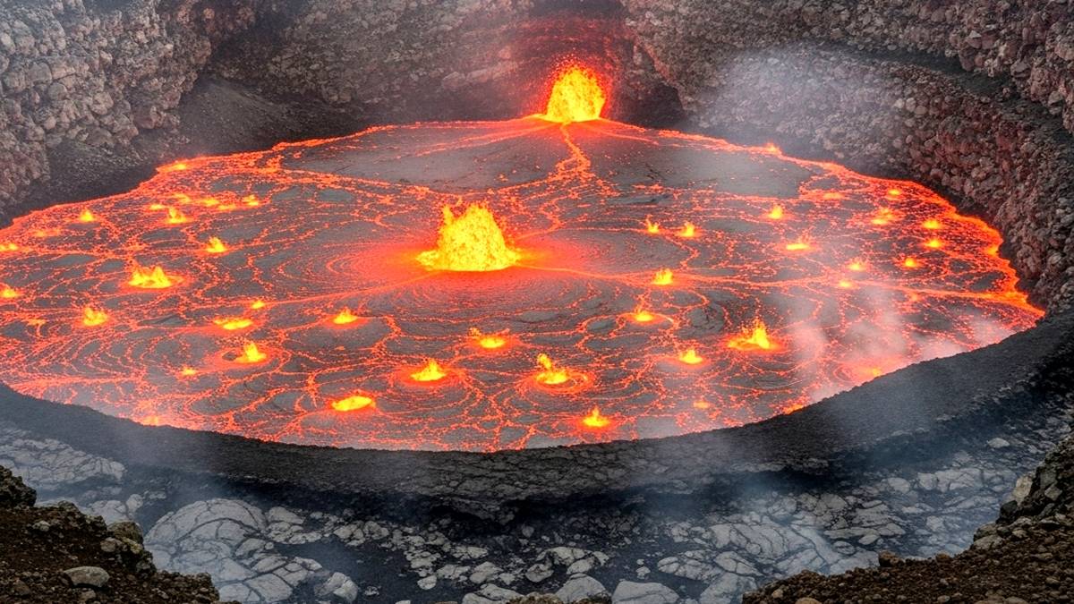 Wulkan u naszego sąsiada może wybuchnąć. Fot. Pixabay.