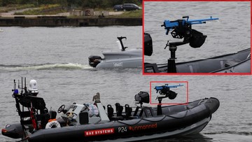 Autonomiczne łodzie z karabinami maszynowymi. Testuje je brytyjskie wojsko