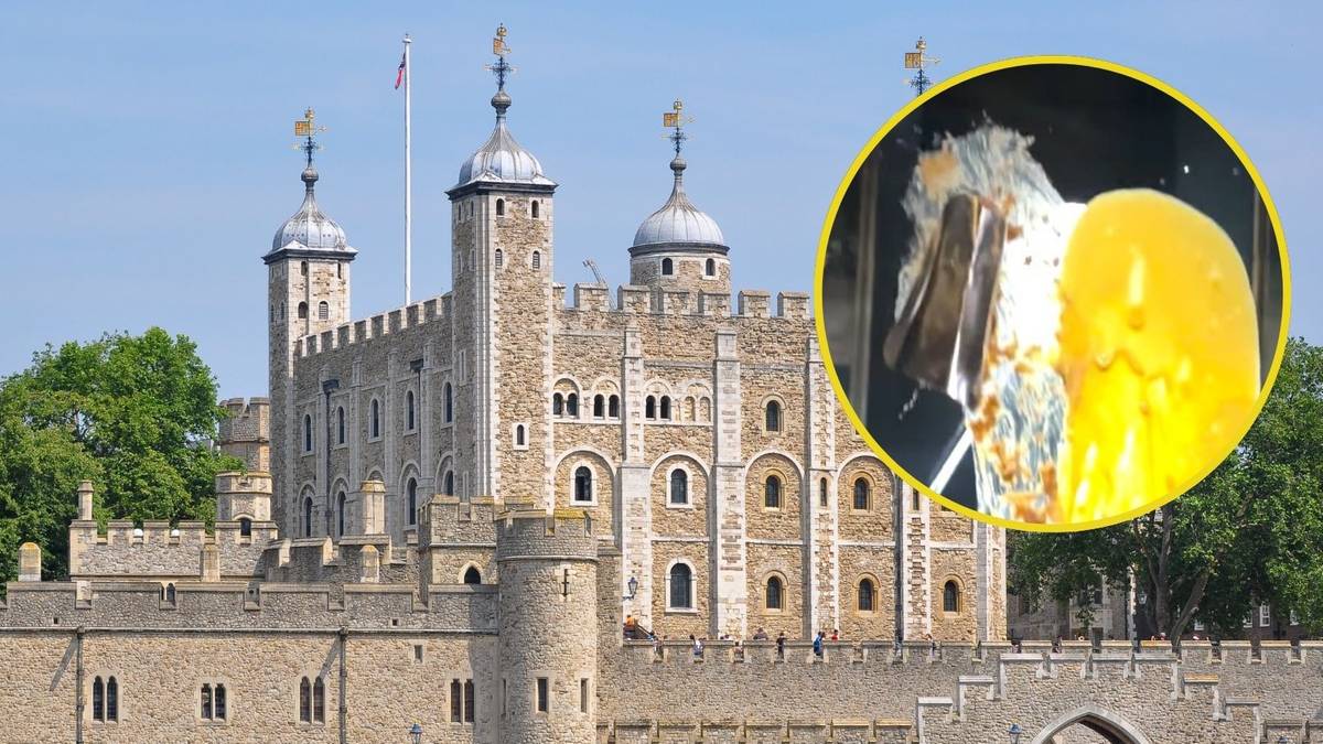 Gablota z królewską koroną oblana. Cztery osoby zatrzymane po zdarzeniu w Tower of London