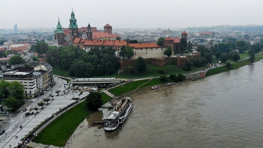 Panorama Krakowa. Fot. TwojaPogoda.pl