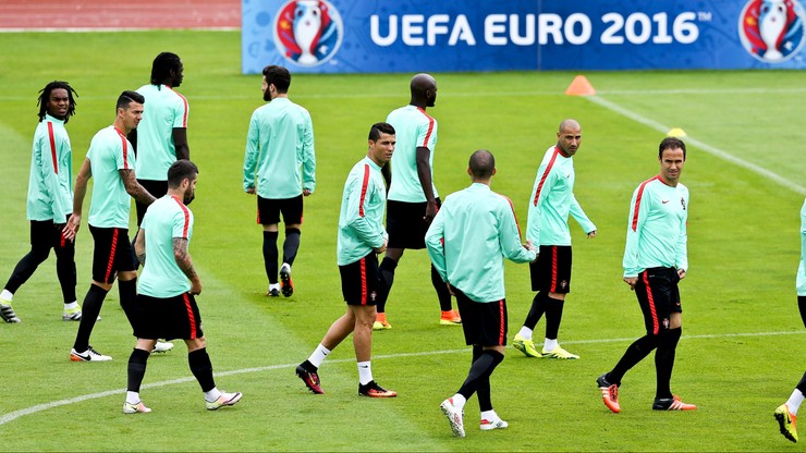 Euro 2016: Portugalczycy ćwiczyli karne na otwartym treningu