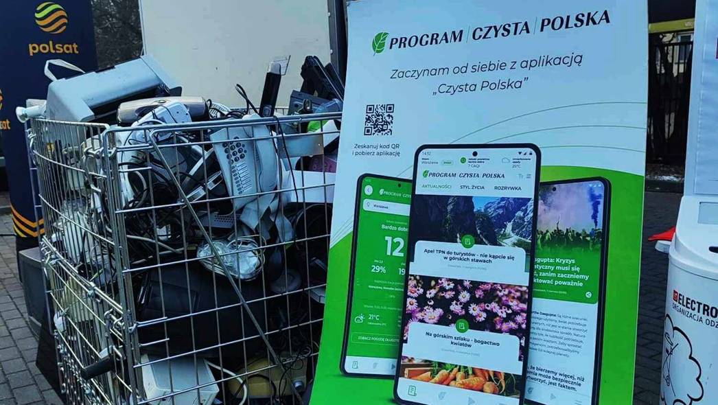 Przedświąteczna zbiórka elektroodpadów Grupy Polsat Plus