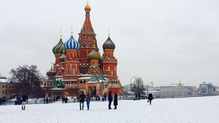 10.11.2021 05:58 Zima dociera już do Moskwy, i to szybciej niż zazwyczaj. Niebawem spadnie pierwszy śnieg