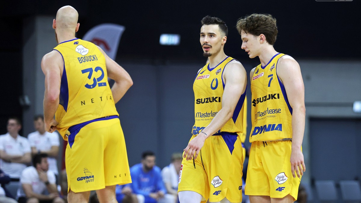 ORLEN Basket Liga: Suzuki Arka Gdynia - PGE Spójnia Stargard. Relacja na żywo