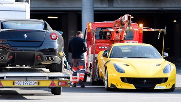 Ferrari syna prezydenta Gwinei Równikowej na lawecie. 11 luksusowych aut zarekwirowanych