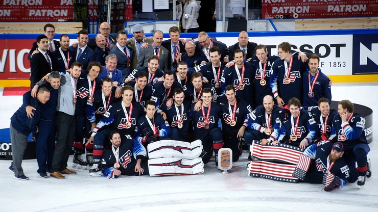 MŚ w hokeju: Amerykanie z brązowym medalem
