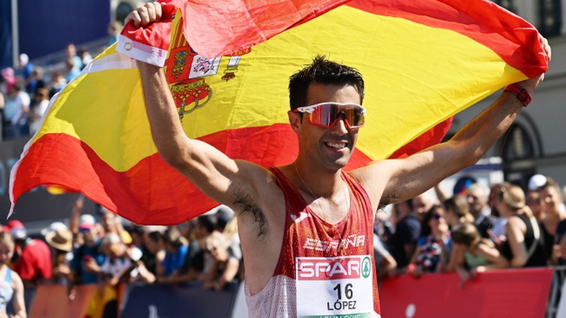 ME Monachium 2022: Miguel Angel Lopez wygrał chód na 35 km